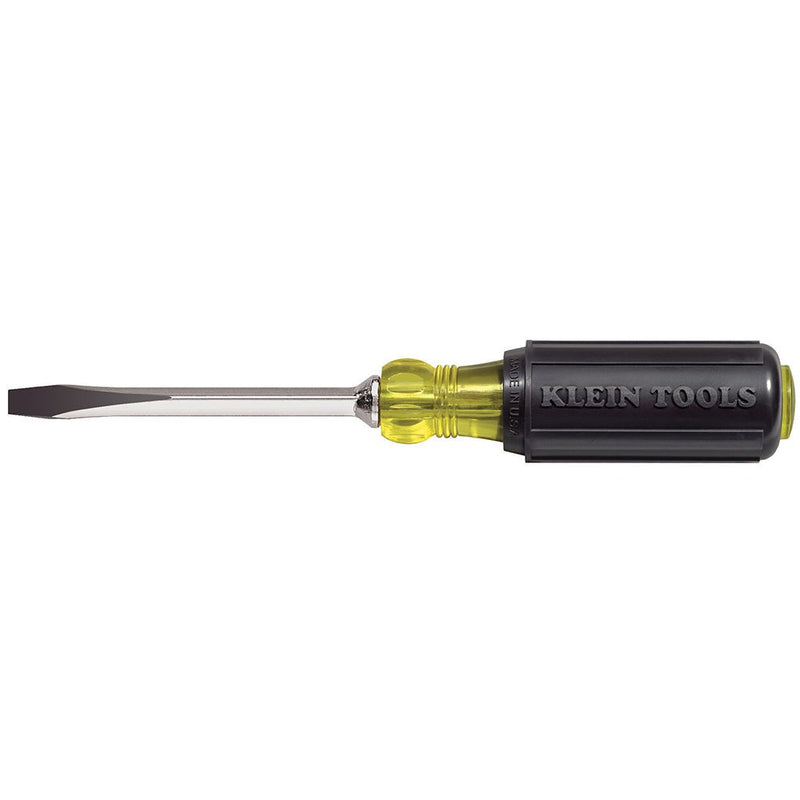 [Australia - AusPower] - Klein Tools 600-4 1/4-Inch Keystone Cushion-Grip Screwdriver Sqaure Shank 