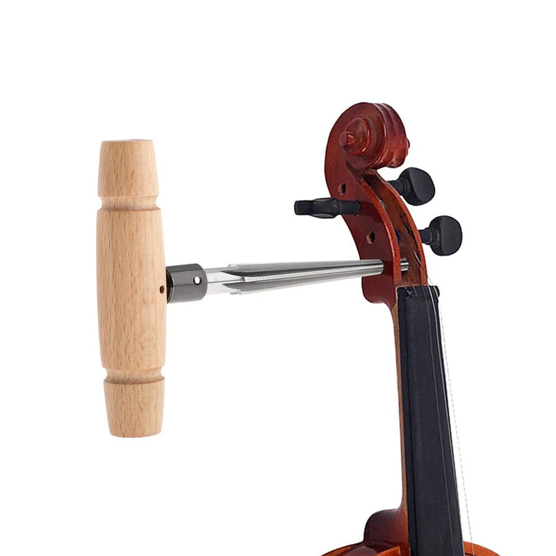 [Australia - AusPower] - Alnicov Tapered Reamer Wood Hand Held Reamer T Handle Tapered 4 Fluted Chamfer Reaming Guitar Woodworker Cutting Tool 