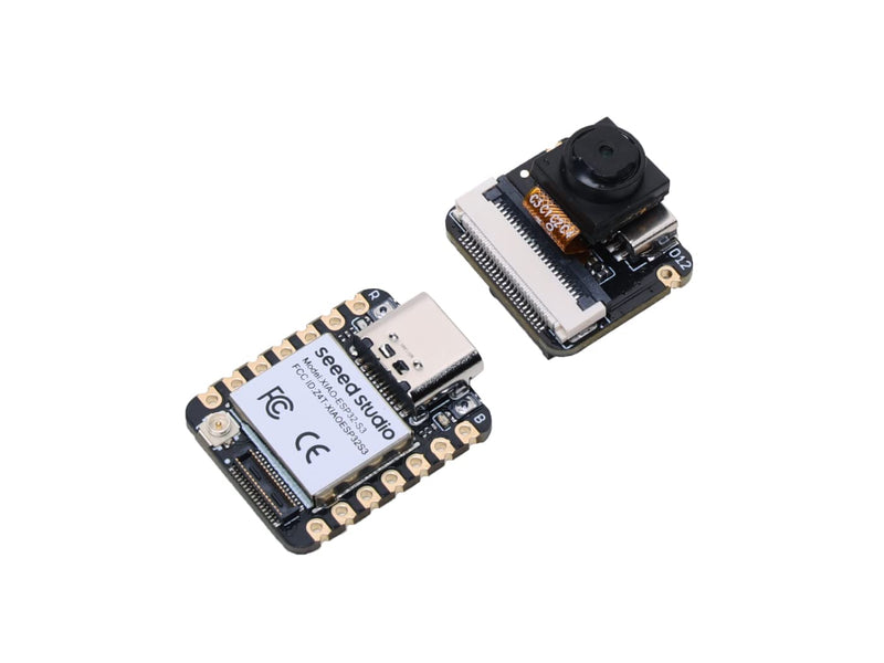 [Australia - AusPower] - Seeed Studio XIAO ESP32 S3 Sense - 2.4GHz Wi-Fi, BLE 5.0, OV2640 Camera Sensor, Digital Microphone, 8MB PSRAM, 8MB Flash, Battery Charge Supported, Rich Interface, IoT, Embedded ML 