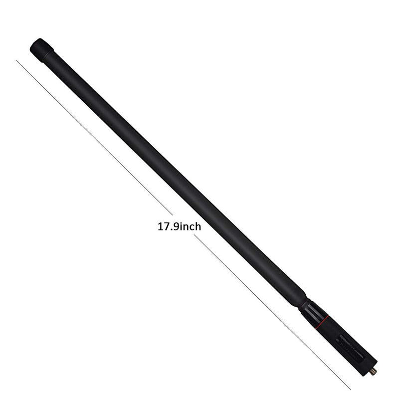 [Australia - AusPower] - HYS SMA Female Foldable CS Tactical 12W Antenna Dual Band VHF UHF 144/430Mhz Antenna for Baofeng UV-5R, UV-82, BF-F8HP, UV-5R V2+ Plus, BF-F9 V2+ 2 Way Radio 