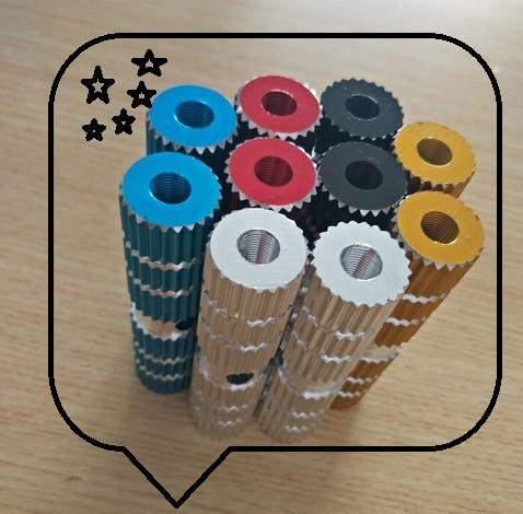 [Australia - AusPower] - 1 Pairs Bike Pedals Axle Foot Rest Pegs Anti-Slip Rear Feet Pedals for BMX Mountain Bike Bicycle Cycling Black 