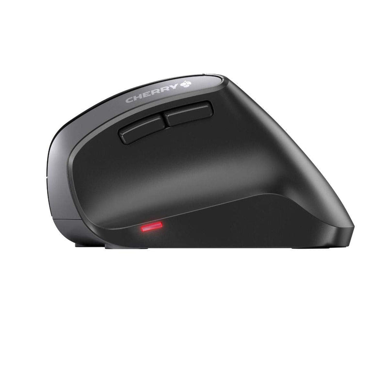 [Australia - AusPower] - CHERRY MW4500 Wireless Vertical Ergonomic Optical Mouse, up to 1200 DPI, 6 Buttons and Scroll Wheel For Laptop, PC, Desktop or Mac. Right Handed. 