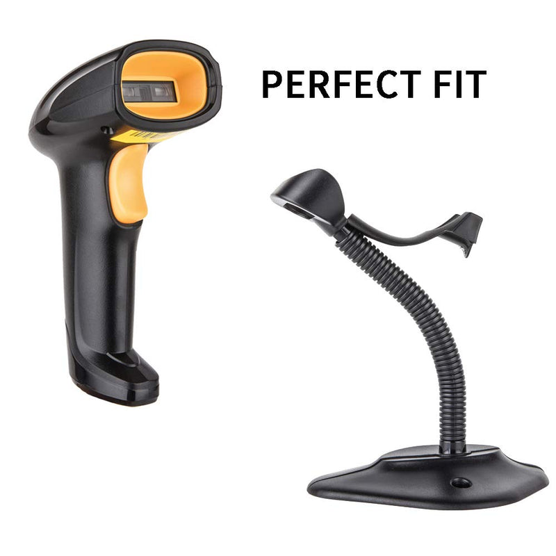 [Australia - AusPower] - EVAWGIB 1D Laser Wired Barcode Scanner with Stand USB Interface auto-scan Continuous scanning Barcode Reader Automatic Logistics 