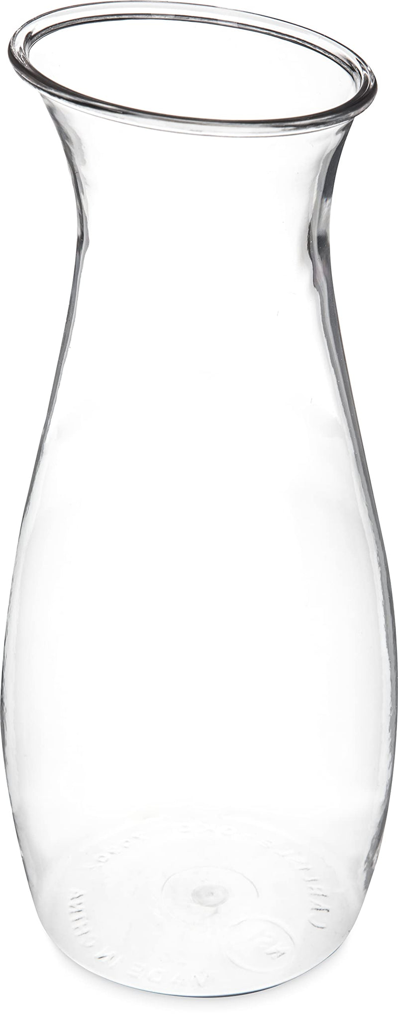 [Australia - AusPower] - Carlisle 7090207 Cascata Carafe Juice Jar Beverage Decanter Only, Plastic, 1 L, Clear 1.0 Liter 
