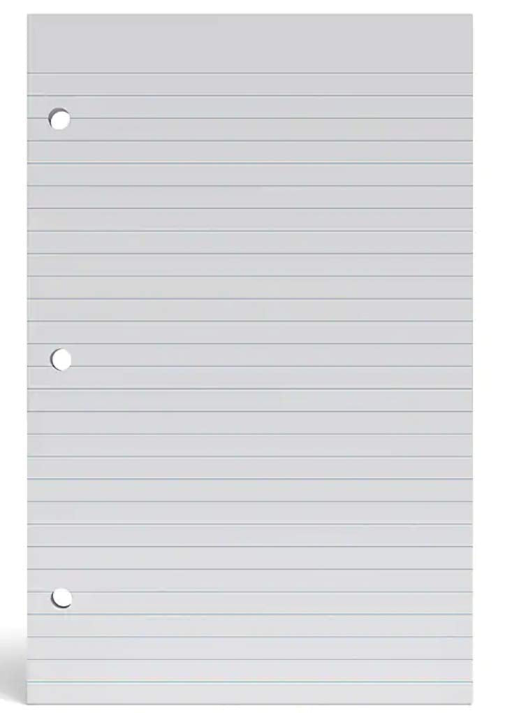 [Australia - AusPower] - 1InTheOffice College Filler Paper 8.5 x 5.5, 200 sheets 