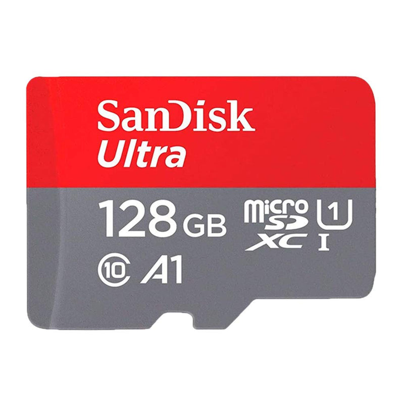 [Australia - AusPower] - SanDisk Ultra 128GB UHS-I Class 10 MicroSDXC Memory Card Up to 80mb/s SDSQUNC-128G with Adapter 