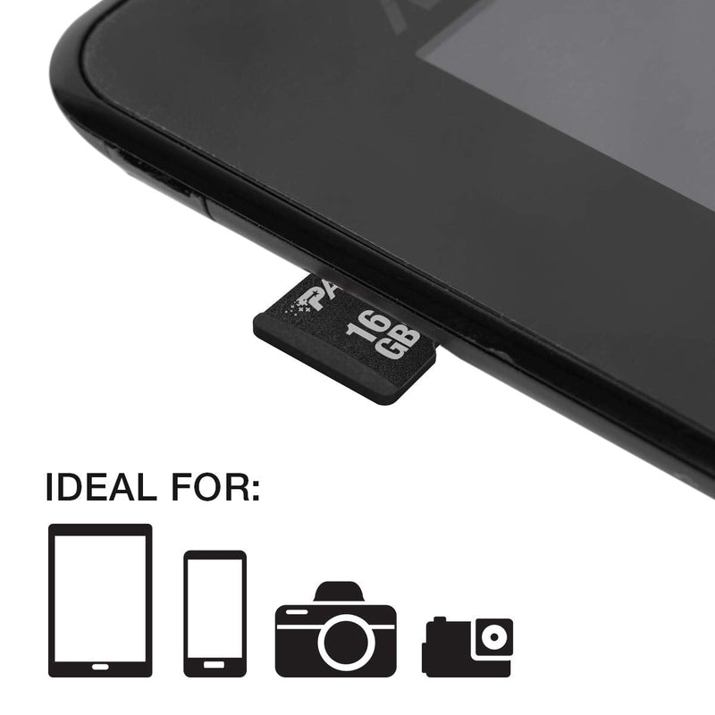 [Australia - AusPower] - Patriot LX Series Micro SD Flash Memory Card 16GB - 5 Pack Black 16GB 5-Pack 