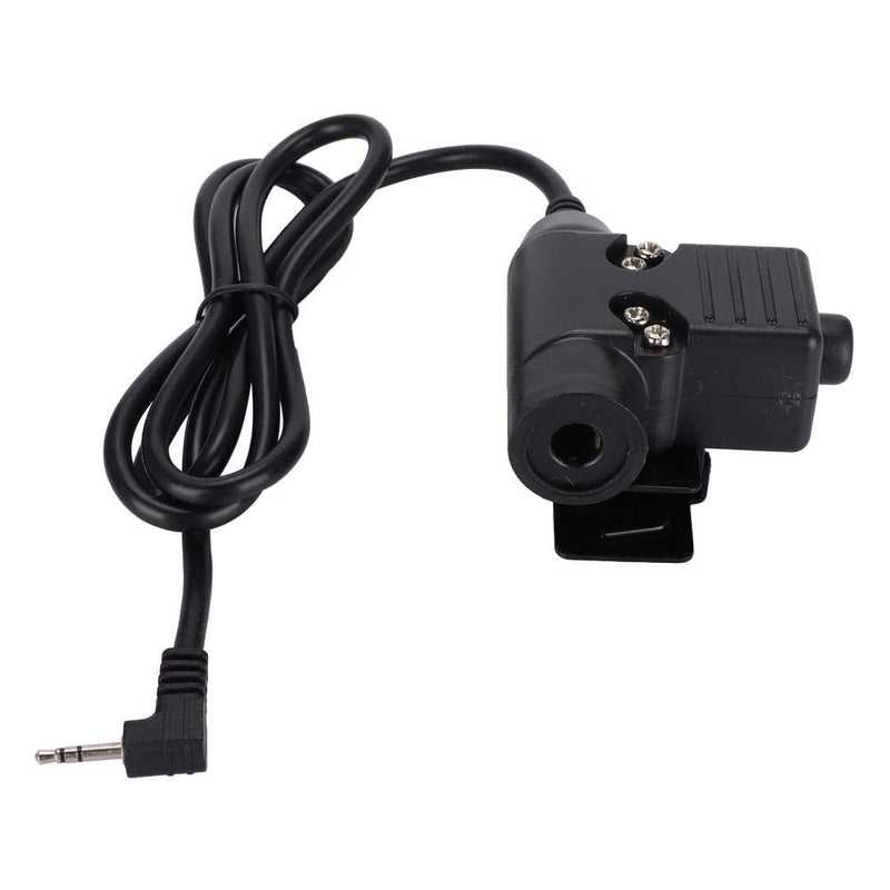 [Australia - AusPower] - PTT Cable Multi-Functional 2.5mm Single Hole PTT Cable Suitable For ZT/U94 type headset cable & PTT and military standard version plug 