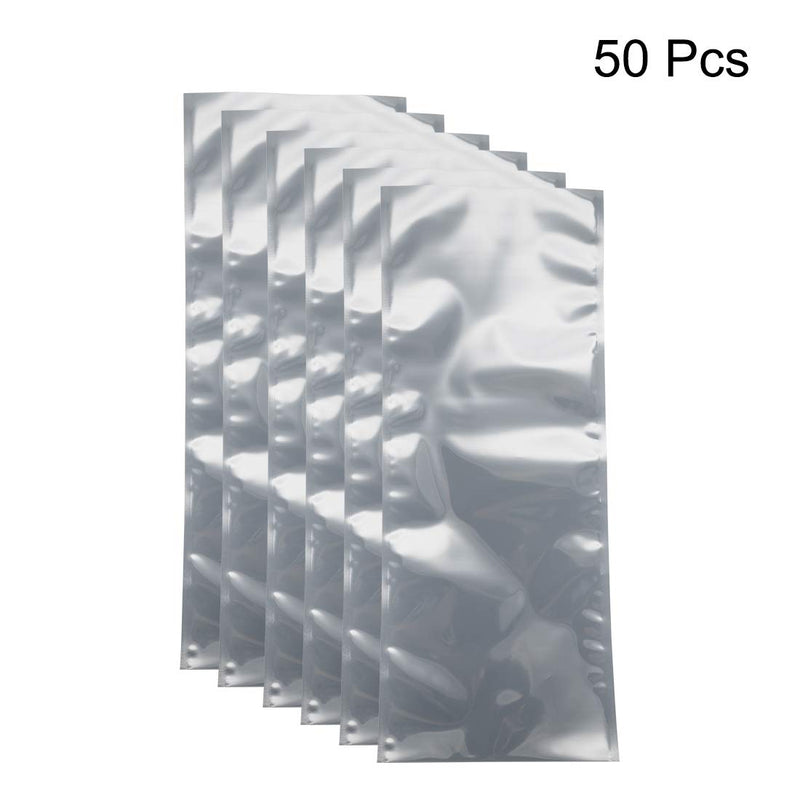 [Australia - AusPower] - uxcell Antistatic Shield Shielding Bag, Flat Open Top Anti Static Bag for Electronic Devices, 6x16 inch(160x400mm), 50 PCS 