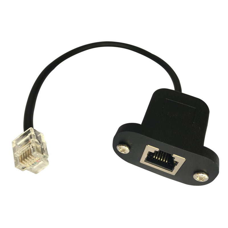 [Australia - AusPower] - RJ12 Cable 6P6C Male to Female Telephone Ethernet Adapter Cable Converter Socket(RJ12 6P6C) RJ12 6P6C 