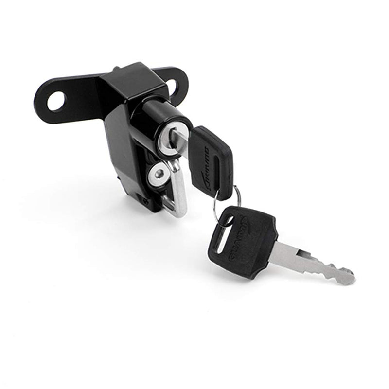 [Australia - AusPower] - GUAIMI Motorcycle Helmet Lock Anti-Theft Helmet Security Lock for Suzuki GSX-S125 GSX-R125 2017-2020 -Black Standard Lock Black 