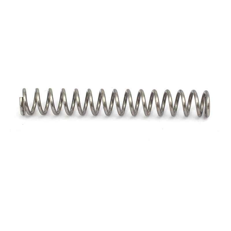 [Australia - AusPower] - uxcell Compression Spring,304 Stainless Steel,6mm OD,0.8mm Wire Size,40mm Free Length,Silver Tone,10Pcs 