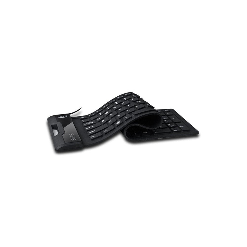 [Australia - AusPower] - Adesso AKB-222UB - SlimTouch 222 Waterproof Flexible Keyboard for Windows 8/7/Vista/XP/2000, Compact Size 