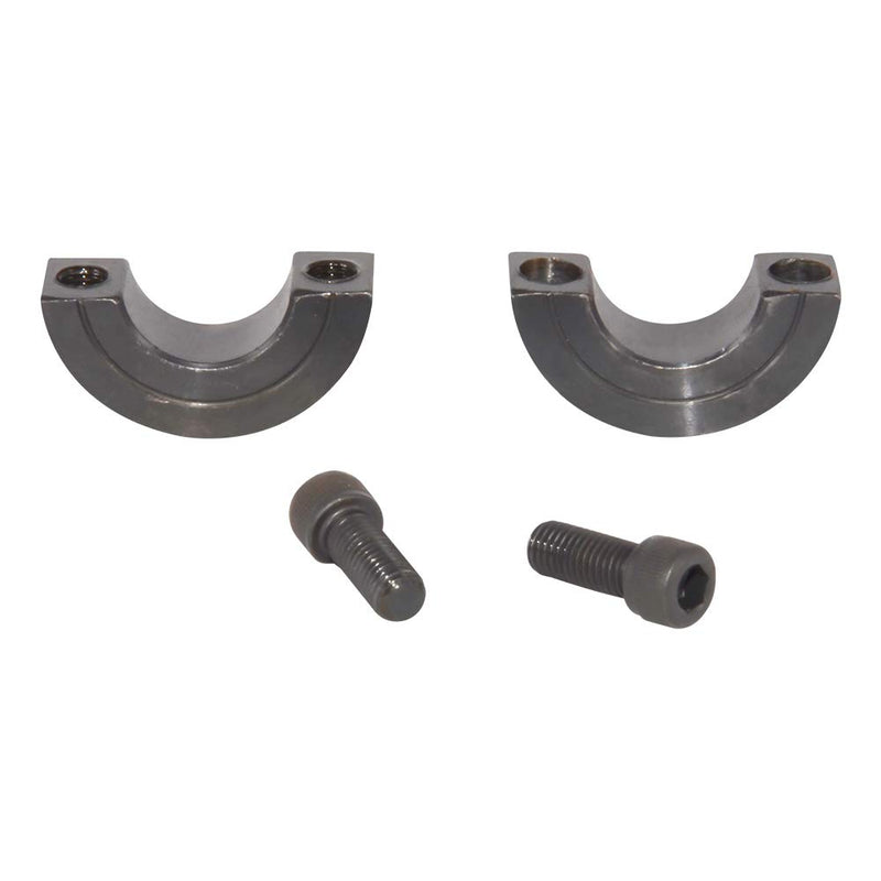 [Australia - AusPower] - AZSSMUK 2-Piece Clamping Collar, Black Oxide Plating, 1" Bore Size, 1-3/4" OD, With 1/4-28 Set Screw 1" 