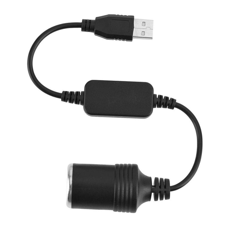 [Australia - AusPower] - 12V Car Cigarette Lighter Socket, Cigarette Lighter Splitter Power Adapter USB Port Female Converter Adapter Cord for Cellphone Driving Recorder GPS Dash Cam Car Charger 