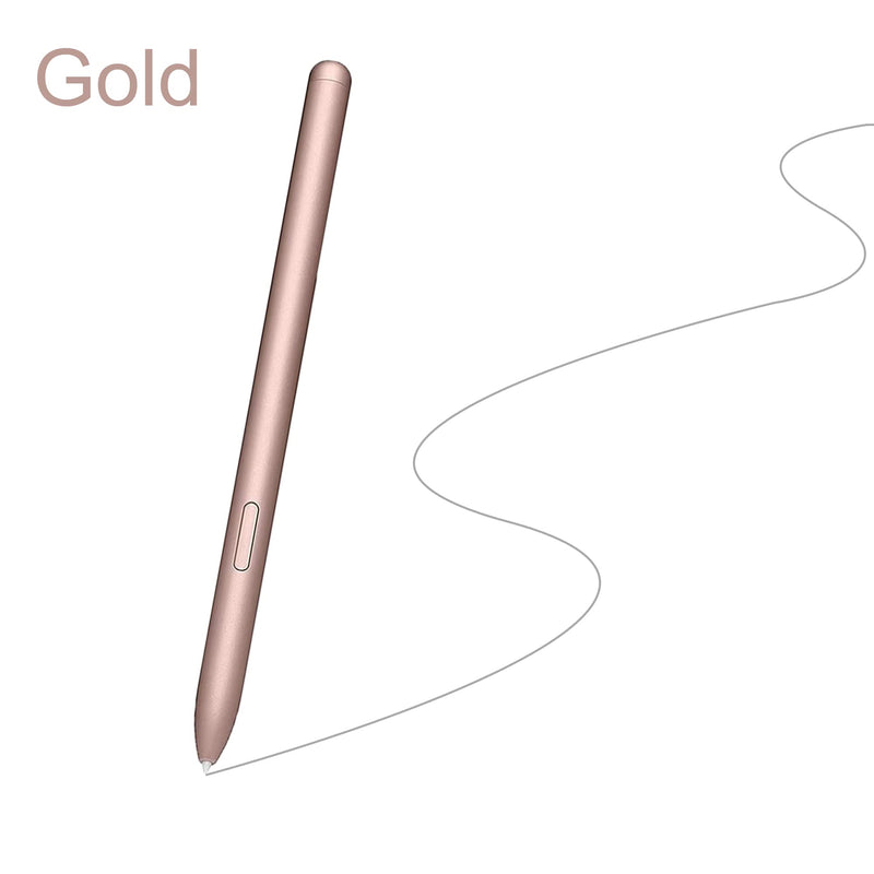 [Australia - AusPower] - Galaxy Tab S7/S7Plus Stylus Replacement for Samsung Galaxy Tab S7 / S7+ Plus (EJ-PT870) s Pen with Nibs (Gold) 