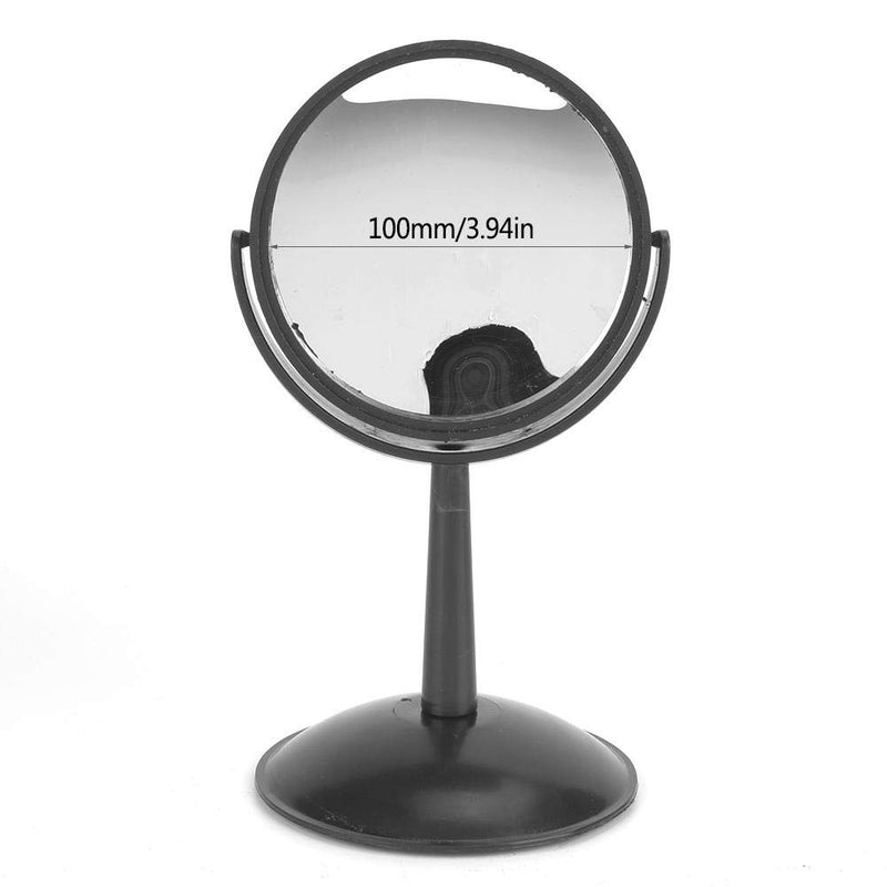 [Australia - AusPower] - Hztyyier High Transparent Convex Concave Mirror Triple Prism with Stand Optical Experimental Tool for Teaching Light Spectrum Physics(Concave Mirror) 