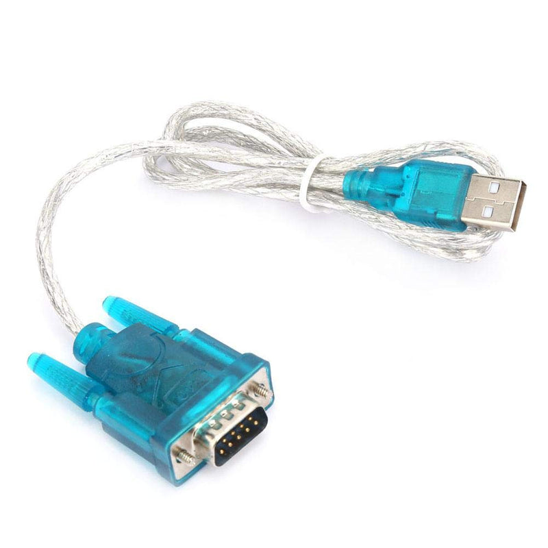 [Australia - AusPower] - 2 PCS HL-340 USB to RS232 COM Port Serial PDA 9 pin DB9 Cable Adapter 