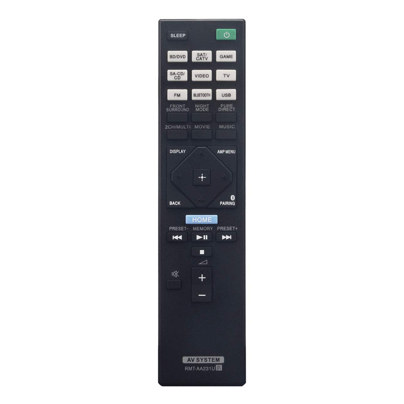 [Australia - AusPower] - RMT-AA231U RMTAA231U Replace Remote Control fit for Sony AV Receiver Home Theater System STR-DH770 STRDH770 