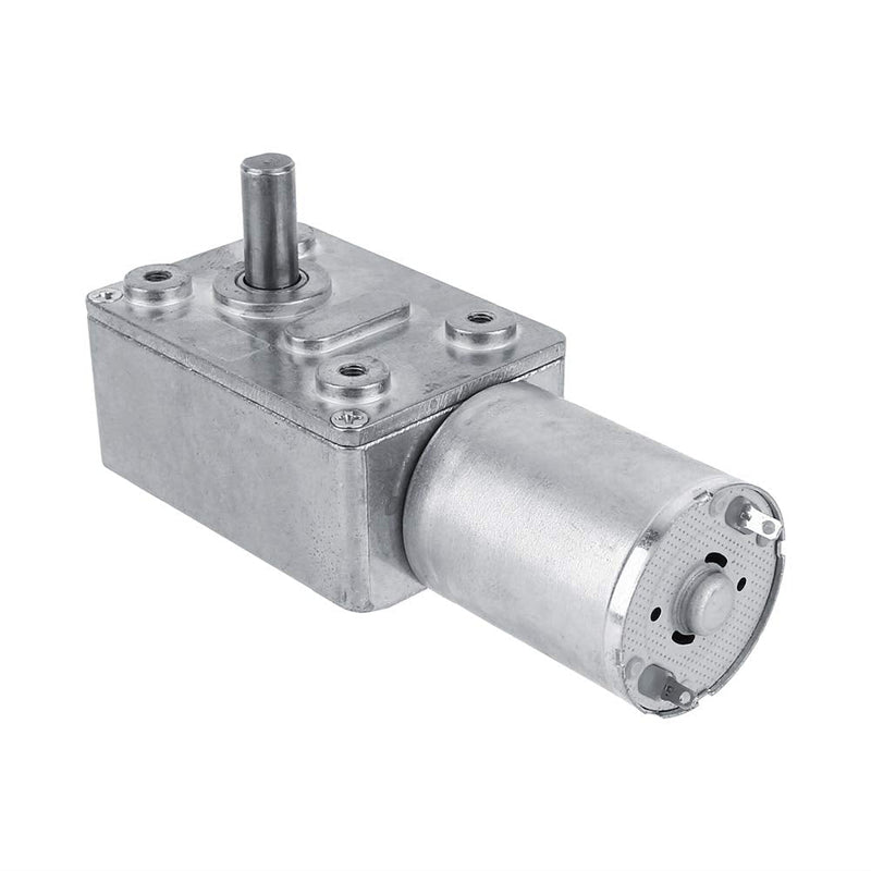 [Australia - AusPower] - DC 12V Gear Box Motor, CW/CCW Reversible High Torque Worm Geared Motor (40RPM) 40RPM 