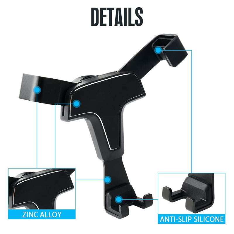 [Australia - AusPower] - CARFIB for Lexus RX 350 450h Accessories Car Phone Holder Mount 2021 2020 2019 2018 2017 2016 Cell Phone Air Vent Dedicated Cradle Gravity Navigation Black 