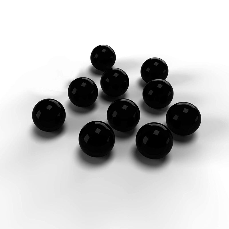 [Australia - AusPower] - jeyol 6mm OD SIC Beads Balls Insert Terp Pearls (10 Pack Black) 