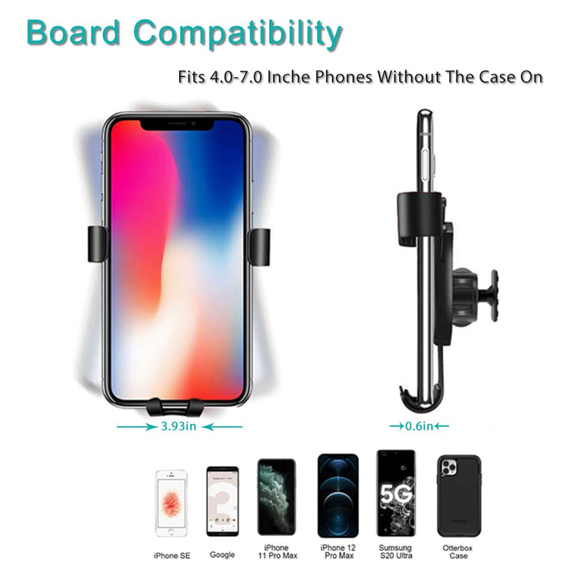 [Australia - AusPower] - BeHave Car Phone Holder fit for Toyota Highlander,Air Vent Phone Mount fit for New Toyota Highlander 2021 Custom fit Phone Mount Compatible for All Phone 