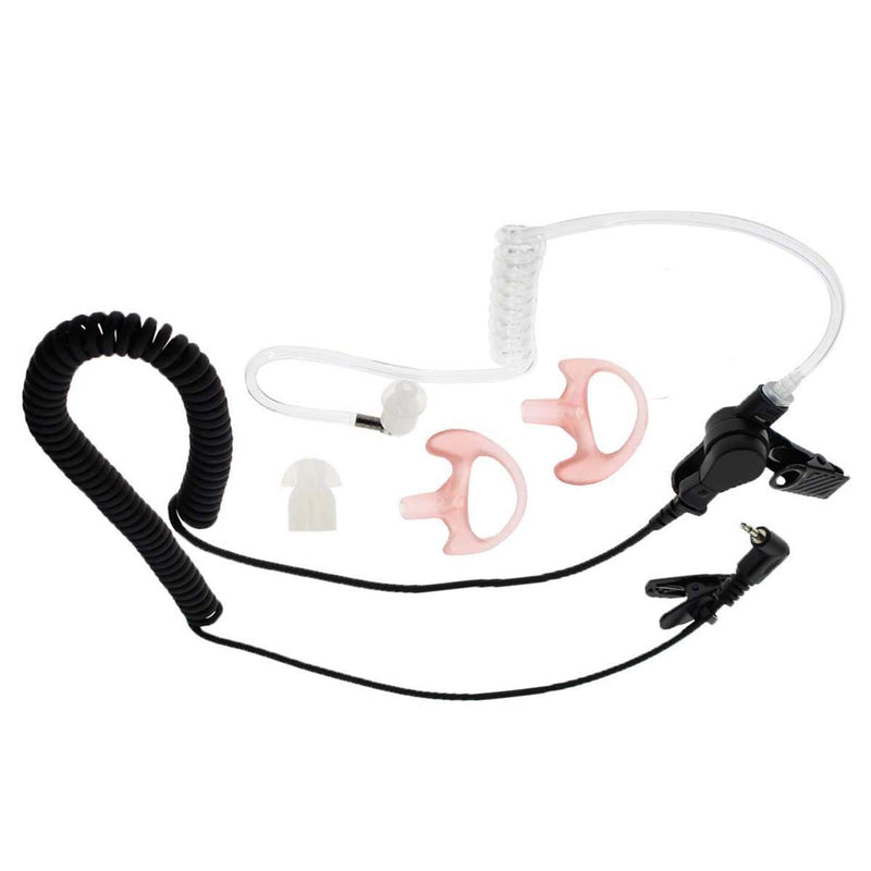 [Australia - AusPower] - AUTOKAY New 2.5mm Earpiece Headset with Coiled Tube for Harris Police Radio XG25 XG75 P7300 Motorola Kenwood 