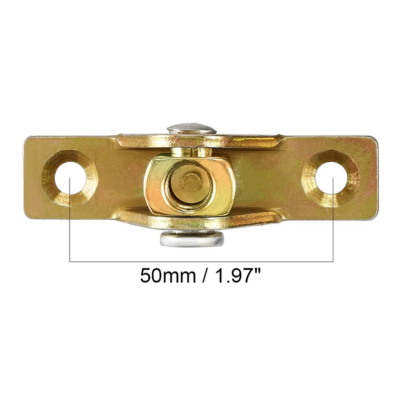 [Australia - AusPower] - uxcell Gas Spring End Fitting Connector M8 Female Thread A3 Steel with Bracket 2pcs 