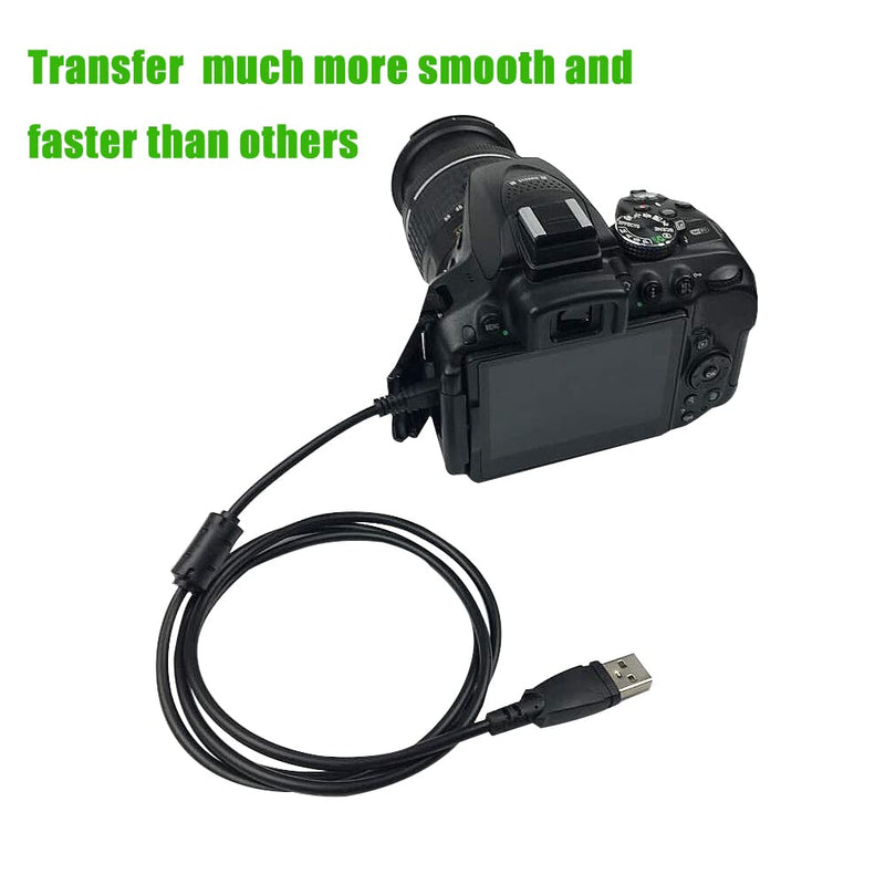 [Australia - AusPower] - Sqrmekoko UC-E6 Data Transfer Cable Charging Wire Compatible with Nikon Digital SLR DSLR D3300 D750 D5300 D7200 D3200, Coolpix L340 L32 A10 Camera 