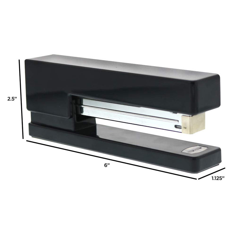 [Australia - AusPower] - JAM PAPER Modern Desk Stapler - Black - Sold Individually 