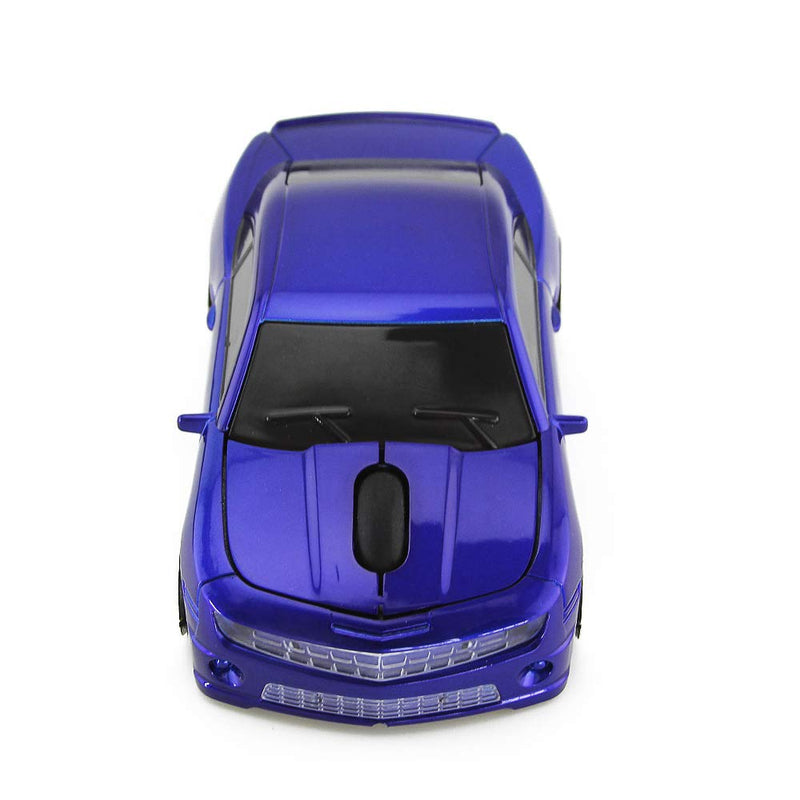 [Australia - AusPower] - FASBEL for Chevrolet Camaro Sports Car Mouse Wireless Mice Computer Laptop PC Optical Mouse (Blue) Blue 