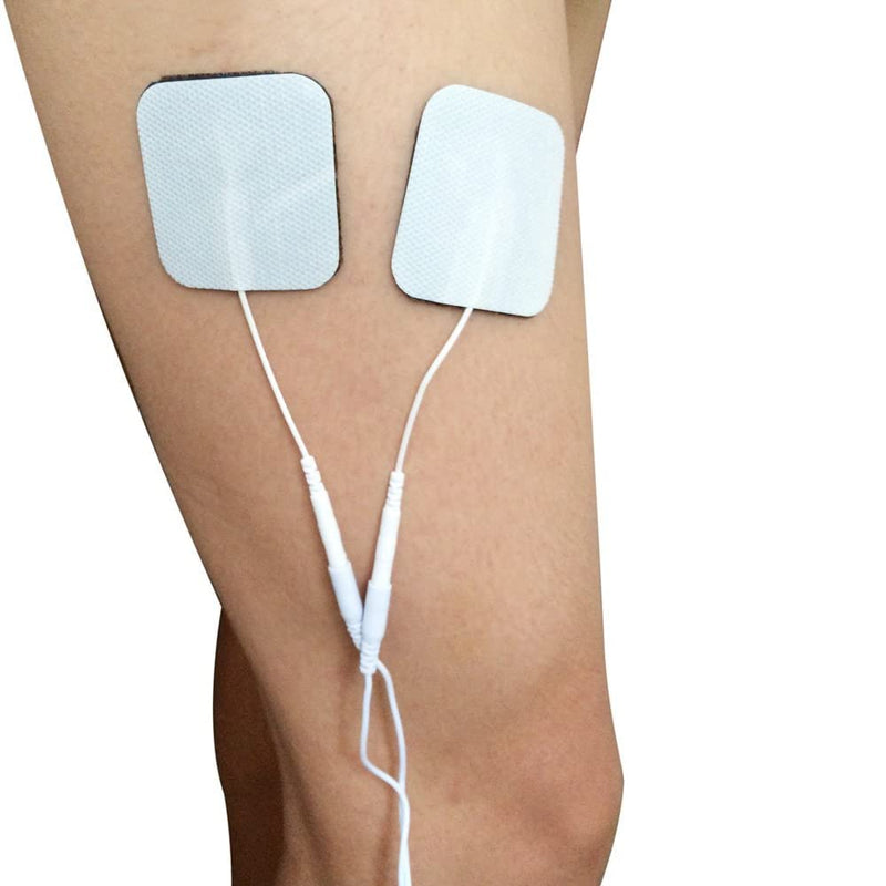 [Australia - AusPower] - Premium Reusable TENS Unit Replacement Electrode Pads - Combo 12 Pcs Self-Adhesive Electrodes Patches for TENS/EMS Massage Therapy 