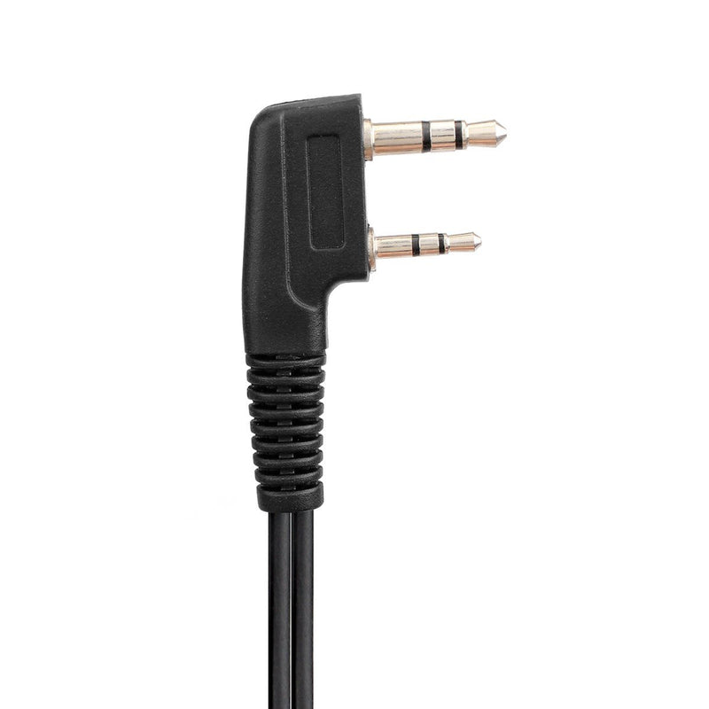 [Australia - AusPower] - Retevis Walkie Talkie Earpiece with Mic Big PTT Headset for Baofeng UV-5R BF-888S UV-82 BF-F8HP UV5RA Retevis RT22 Arcshell AR-5 2 Way Radios (1 Pack) 
