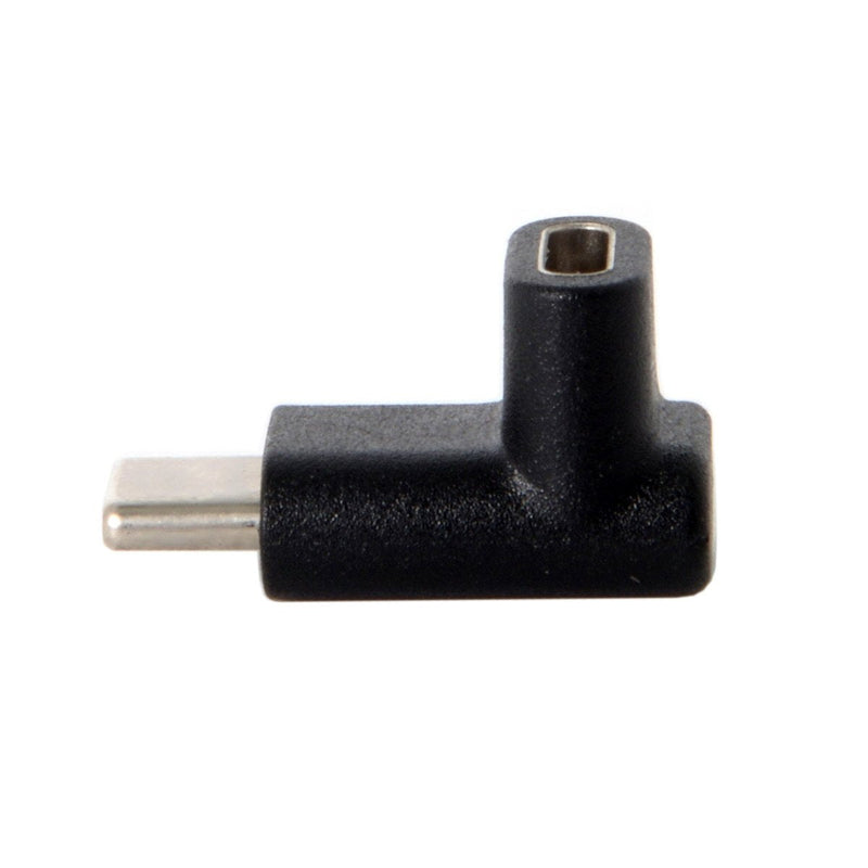 [Australia - AusPower] - Cablecc 90 Degree Up or Down Angled Reversible USB 3.1 Type-C Male to Female Extension Adapter for Laptop & Phone 
