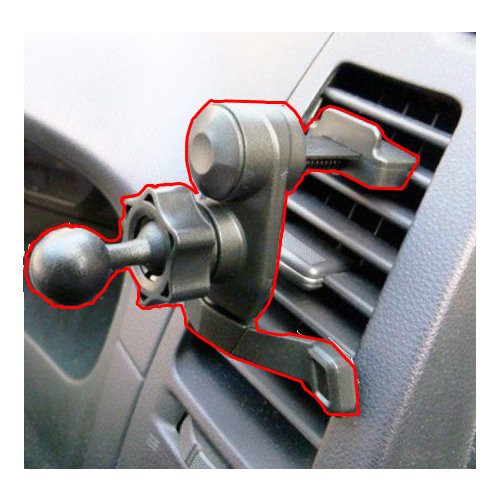 [Australia - AusPower] - ChargerCity Simple-Lock Car Air Vent Holder Mount for COBB Tuning AccessPORT V3 Auto Tuner programmer (Fit all horizontal and vertical Vent) 