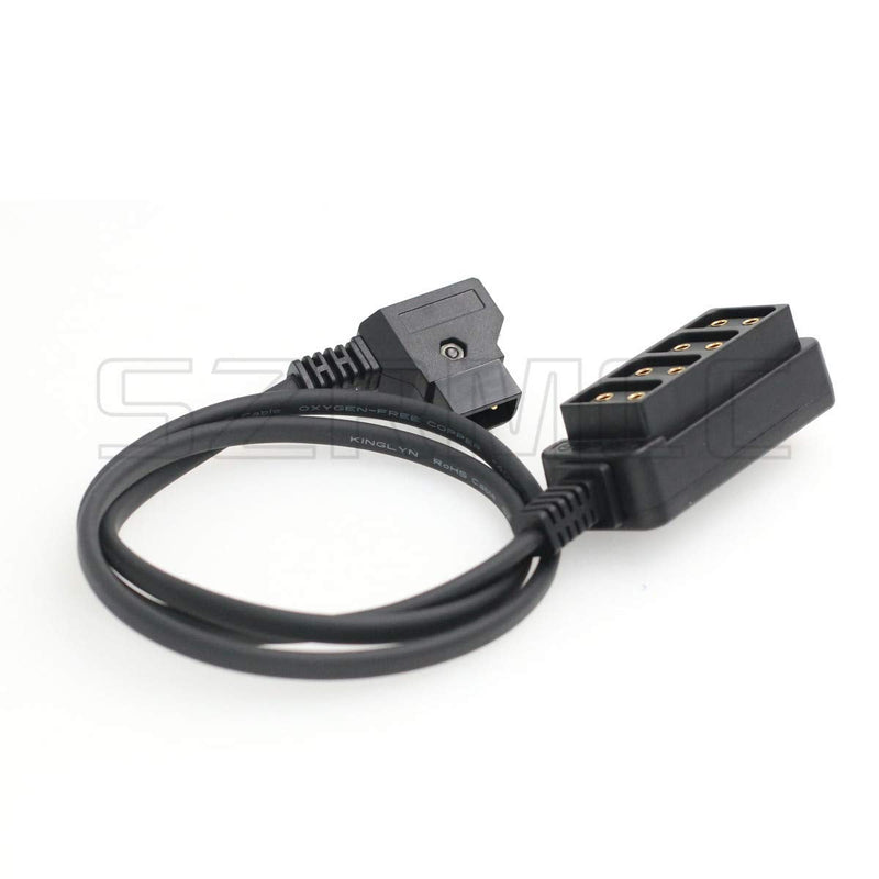 [Australia - AusPower] - SZRMCC D-tap Male to 4 Port D-tap Female Hub Splitter Power Cable for Anton Bauer V-Mount Battery Dtap (Straight Cable) Straight Cable 