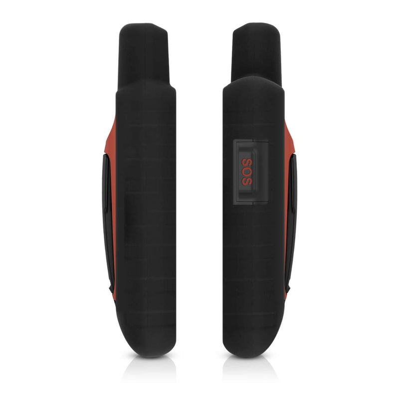 [Australia - AusPower] - kwmobile Case Compatible with Garmin GPSMAP 66i - GPS Handset Navigation System Soft Silicone Skin Protective Cover - Black 