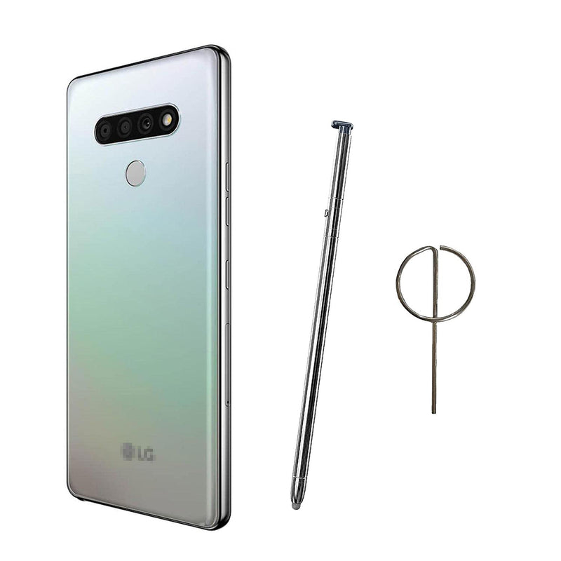 [Australia - AusPower] - Grey Stylo 6 Pen Replacement Parts with 1 Pcs Eject Pin ,Fit for LG Stylo 6 Q730 All US Versions 