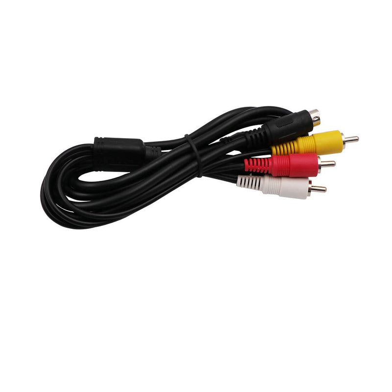 [Australia - AusPower] - WYMECT AV A/V Audio Video TV-Out Cable VMC-15FS Video Cable Cord for Sony Handycam Camcorder DCR-D/H/I/S HDR-C/H/S/T/U/X and More Models Cable Length 3.9ft/1.2M 