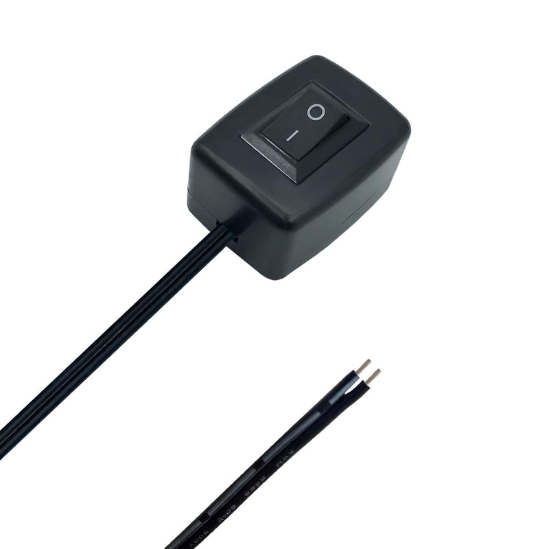 [Australia - AusPower] - DXX 2pcs Car Rocker Switch ON/Off Double-Sided Adhesive Installation Surface Mount Button Switch Used for Automotive Lighting Power Switches LED Light Strip Fog Lamp Daytime Running Light 2pcs Rocker Switch 