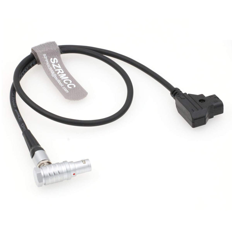 [Australia - AusPower] - SZRMCC D-Tap to 1B 4 Pin Female Power Cable for EOS Canon Mark II C100 C200 C300 C500 (Right Angle Cable) Right Angle Cable 