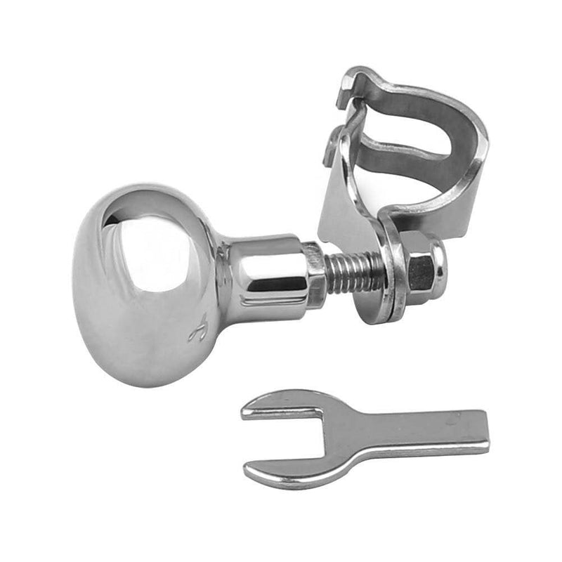 [Australia - AusPower] - FUTURUP AISI 316 Stainless Steel Boat Steering Wheel Knob, Steering Wheel Maneuvering Knob 