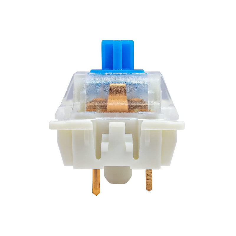 [Australia - AusPower] - Pack 32 Gateron KS-9 Blue Switches for Mechanical Keyboards,3-pin White-Shell Supporting SMD RGB Light 