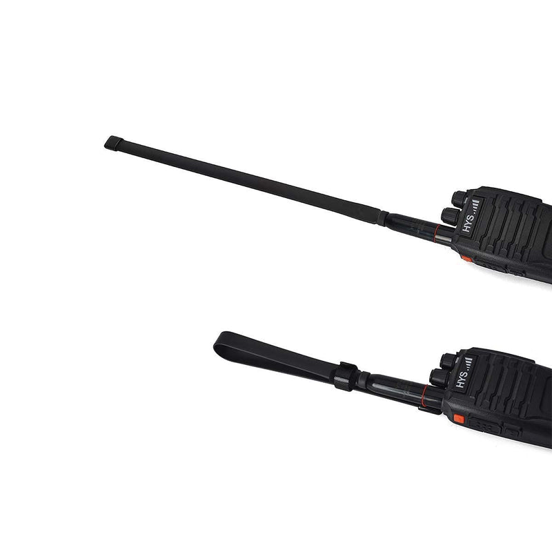 [Australia - AusPower] - HYS SMA Female Interface VHF/UHF Antenna Dual-Band HT 2m/70cm Portable Radios CS Tactics Antennas for Yeasu FT-65R FT-4XR FT-4VR FT-65R FT-65 FT-25R Baofeng uv-5r bf-f8hp Kenwood 2-Way Radio 