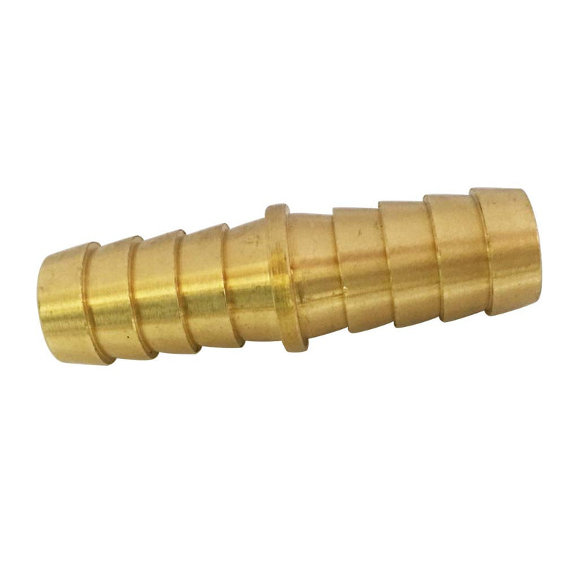 [Australia - AusPower] - TL TOOLEGIN Brass Hose Barb Fitting Union/Splicer/Mender/Joiner Assortment Kits, 3/16" 1/4" 5/16" 3/8" 1/2" 5/8" Barbed x Barbed 6pcs Kit 