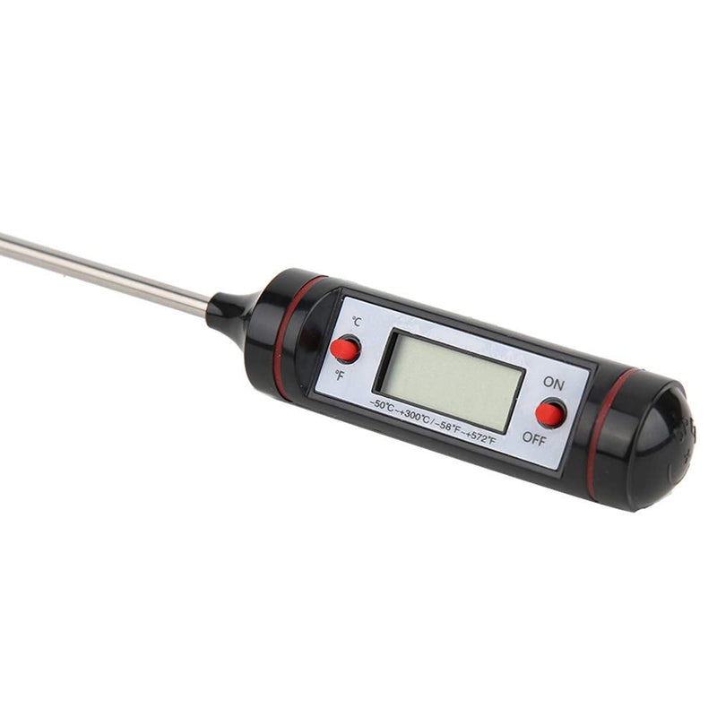 [Australia - AusPower] - Stainless Steel Thermometer, Digital Thermometer Probe, Professional High Accuracy Durable for Kitchen Home 