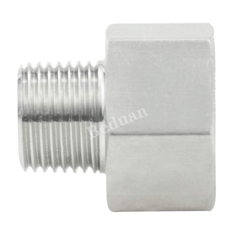 [Australia - AusPower] - Beduan Stainless Steel Thread Adapter M20 Female to NPT 1/2" Male Pipe Fitting Converter M20*1.5 Female to NPT 1/2" Male 