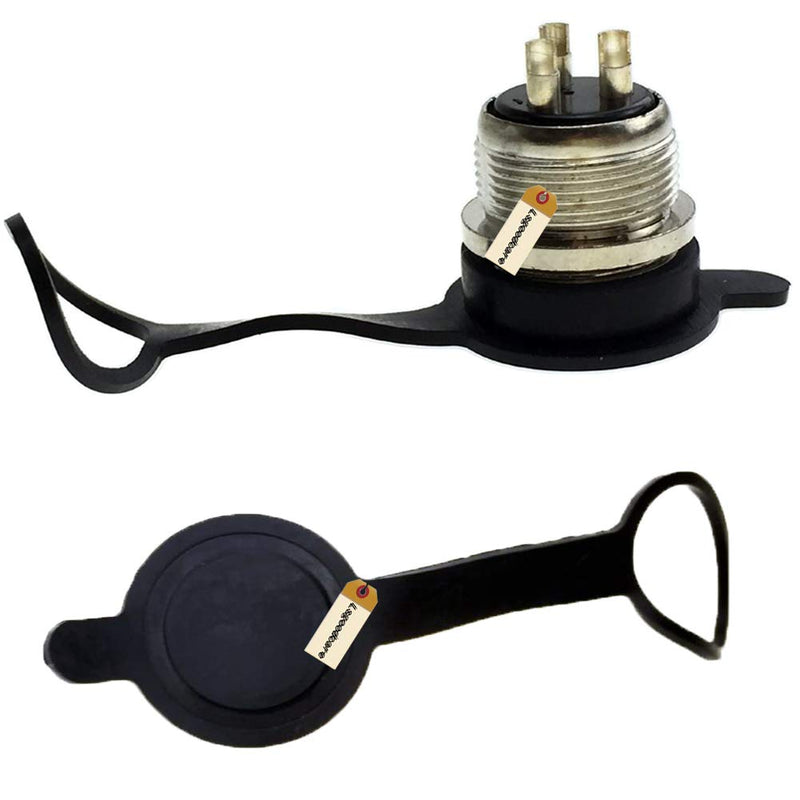 [Australia - AusPower] - Lsgoodcare 5PCS 10A 20MM 3 Pin Female Aviation Connector Socket Plug + 5PCS 10A 20MM 3 Pin Male Aviation Connector Socket Plug 3Pin 