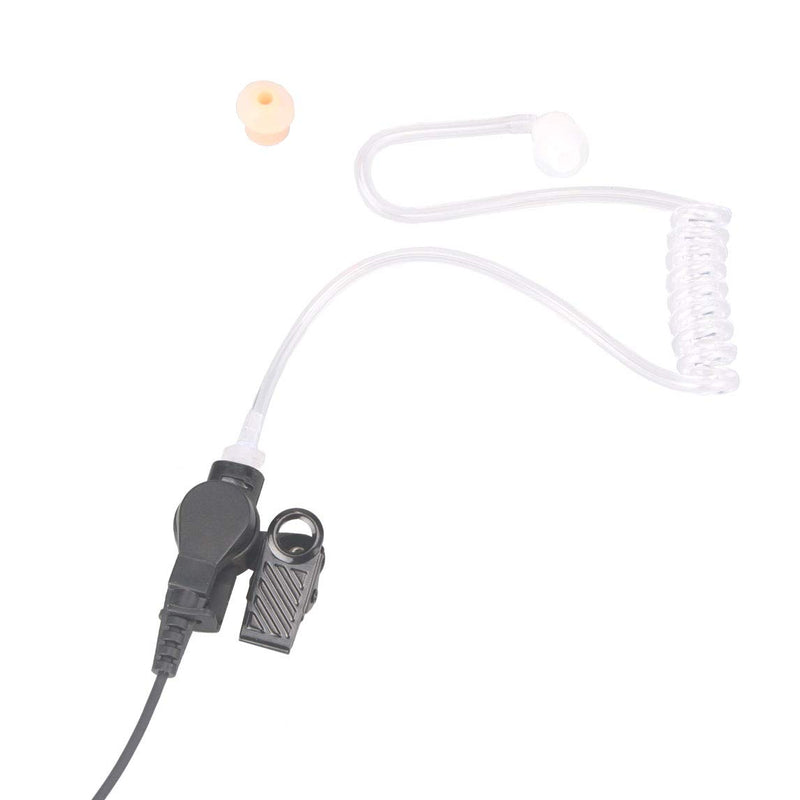[Australia - AusPower] - Kymate Walkie Talkie earpiece with mic For Motorola XTS2500 XTS5000 XTS1500 HT1000 XTS3000 MTS2000 XTS3500 HT2000 Acoustic Tube earpiece Police Surveillance Headset Two way radio 